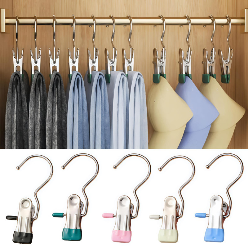 Multipurpose Hanging Clips 5p