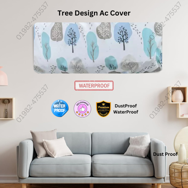 2 Ton Waterproof Ac Cover Tree Design